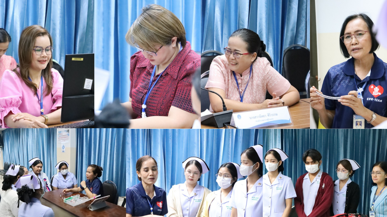 กลุ่มภารกิจด้านการพยาบาล โรงพยาบาลสมเด็จพระยุพราชเดชอุดม จัดปฐมนิเทศบุคลากรใหม่ ...