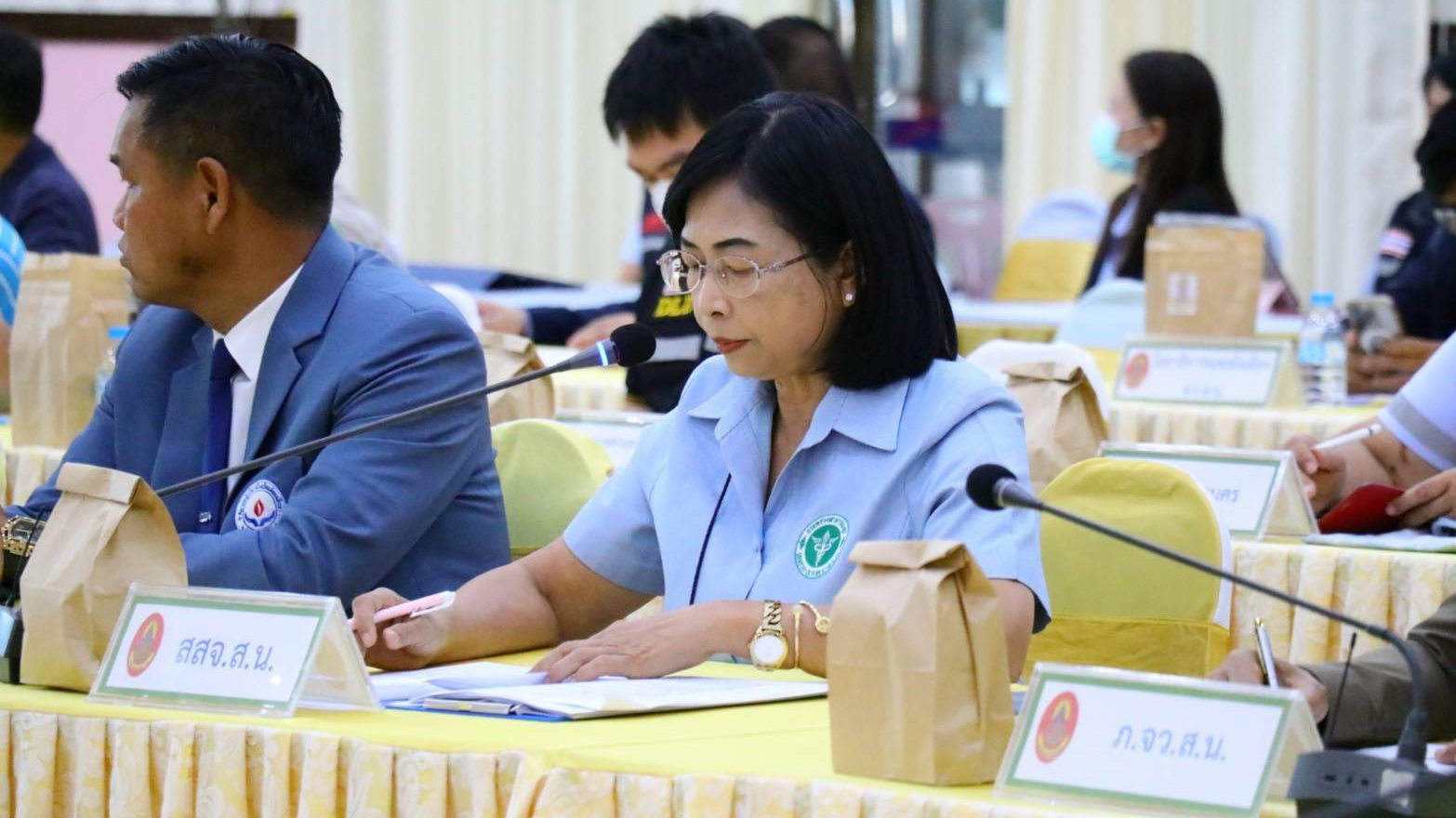 สสจ.สกลนคร “ร่วมประชุมแถลงแผนการถวายความปลอดภัยฯ ในการรับเสด็จทูลกระหม่อมหญิงอุบลรัตนราชกัญญา สิริวัฒนาพรรณวดี”