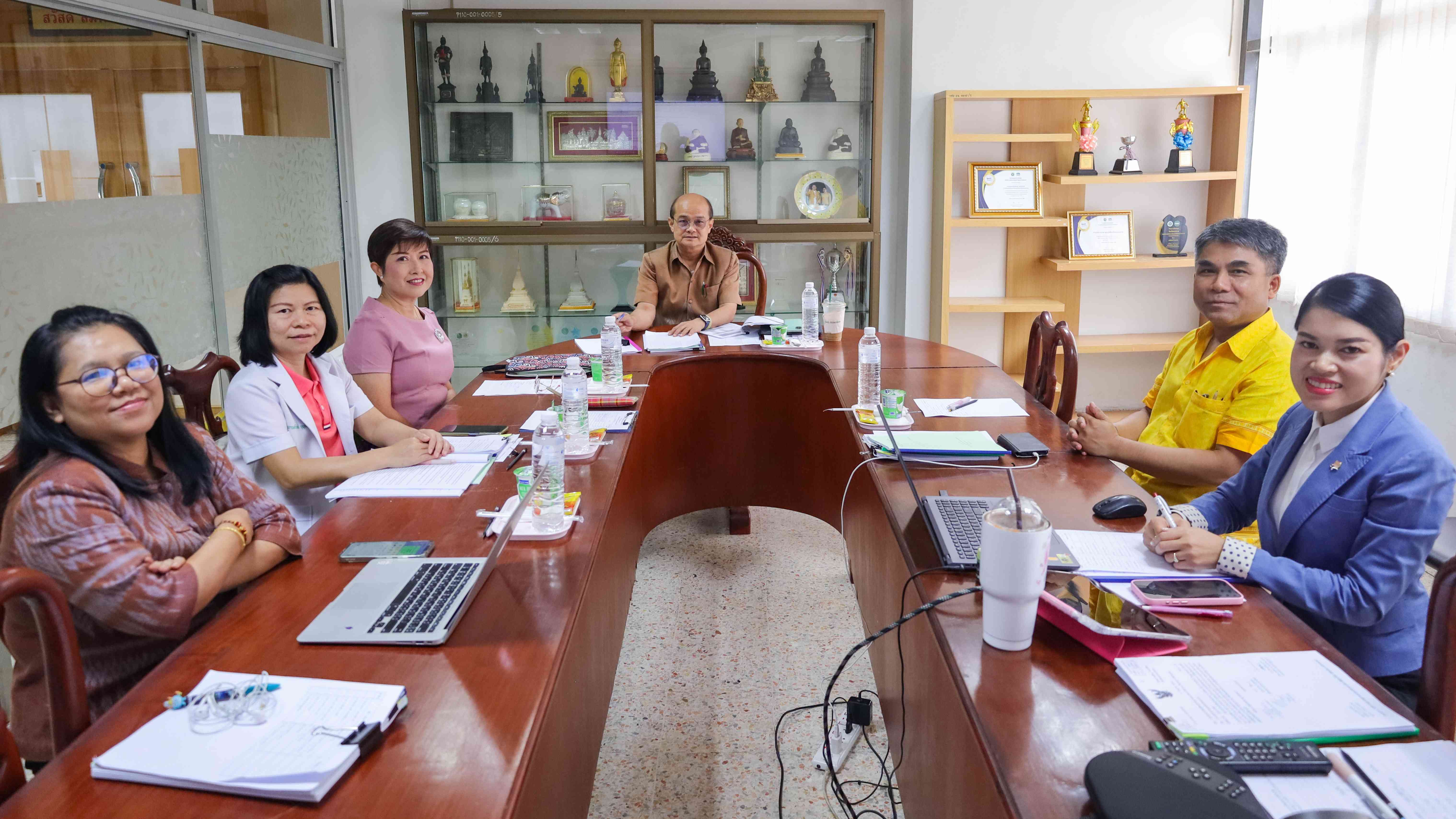สสจ.หนองคาย ประชุมคณะกรรมการจริยธรรมการวิจัยในมนุษย์จังหวัดหนองคาย ครั้งที่ 7/2568