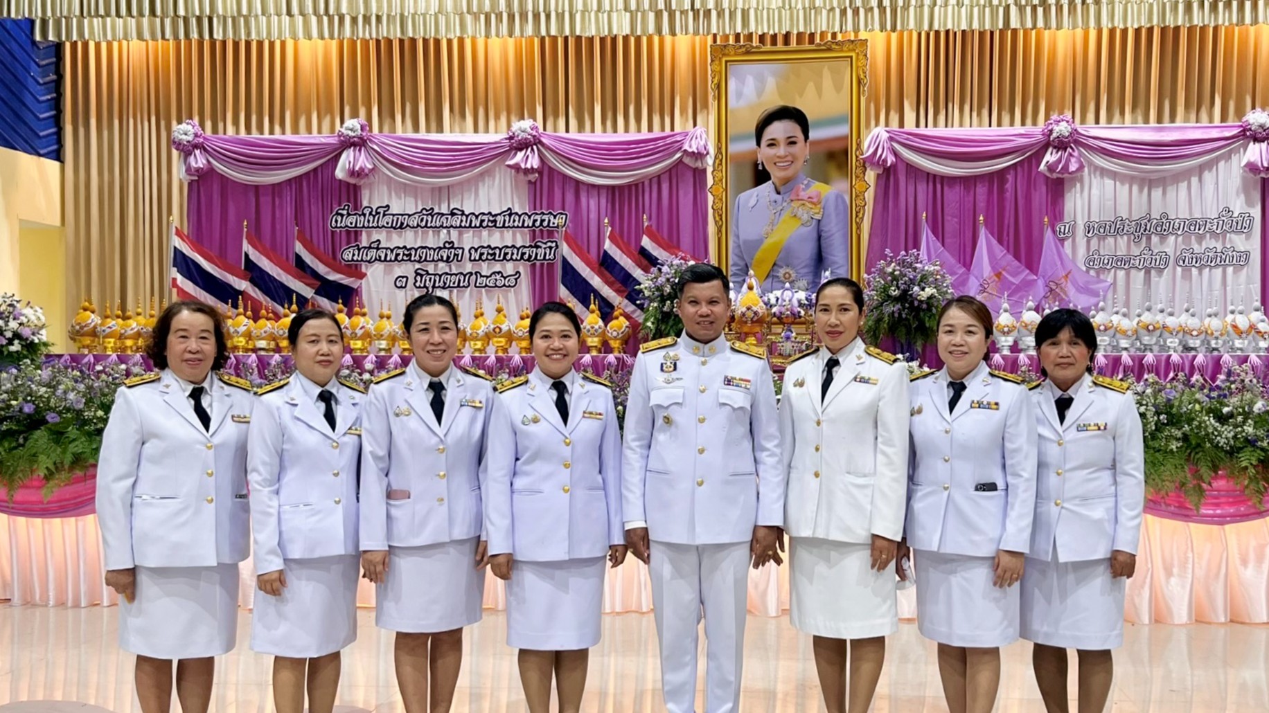 โรงพยาบาลตะกั่วป่า ร่วมกิจกรรมเฉลิมพระเกียรติพระนางเจ้าฯ พระบรมราชินี เนื่องในโอกาสวันเฉลิมพระชนมพรรษา 3 มิถุนายน 2568