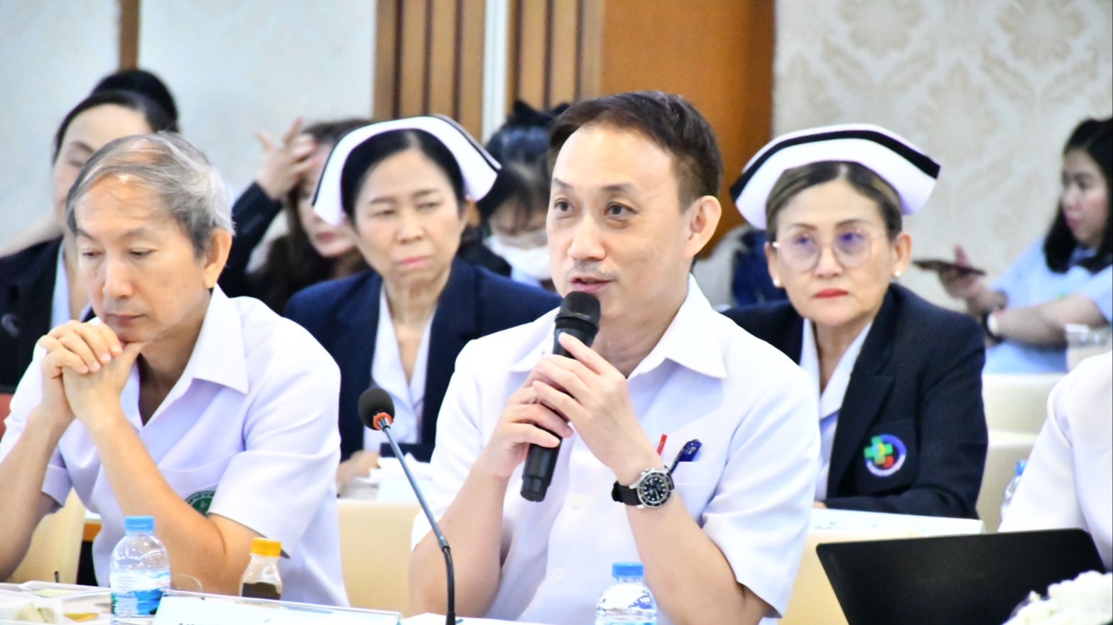 โรงพยาบาลสมุทรสาคร การประชุมสรุปตรวจราชการและนิเทศงานกระทรวงสาธารณสุข  กรณีปกติ รอบที่ 2