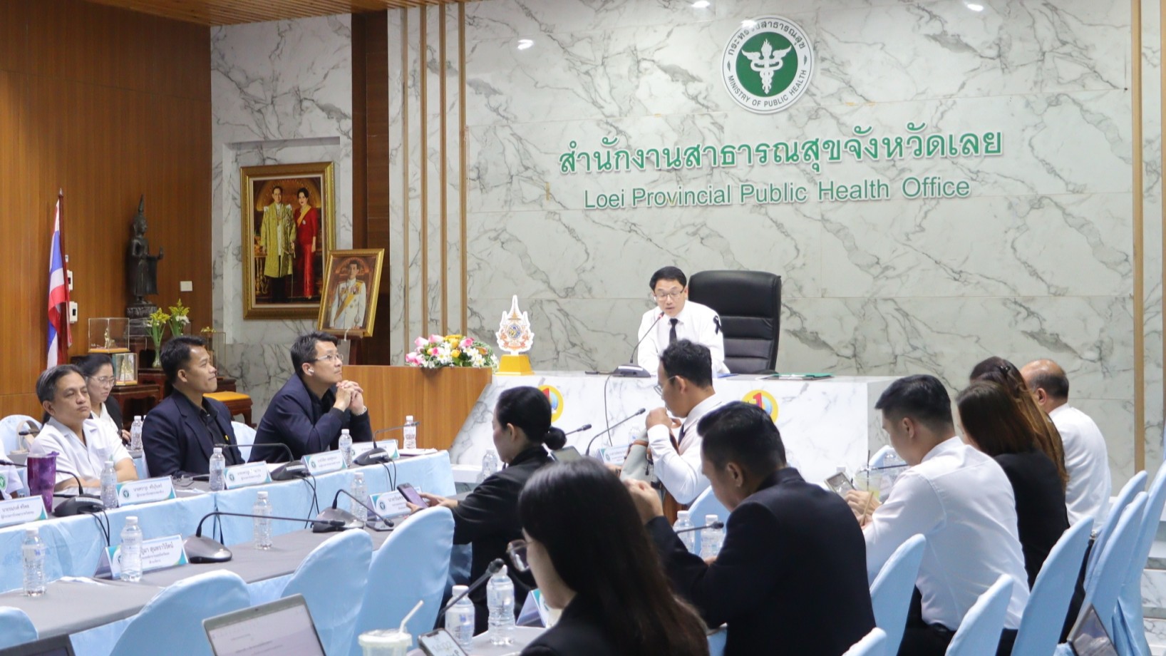 “นายแพทย์สาธารณสุขจังหวัดเลย” เป็นประธานการประชุม ประชุม กวป. ครั้งที่ 10/2568