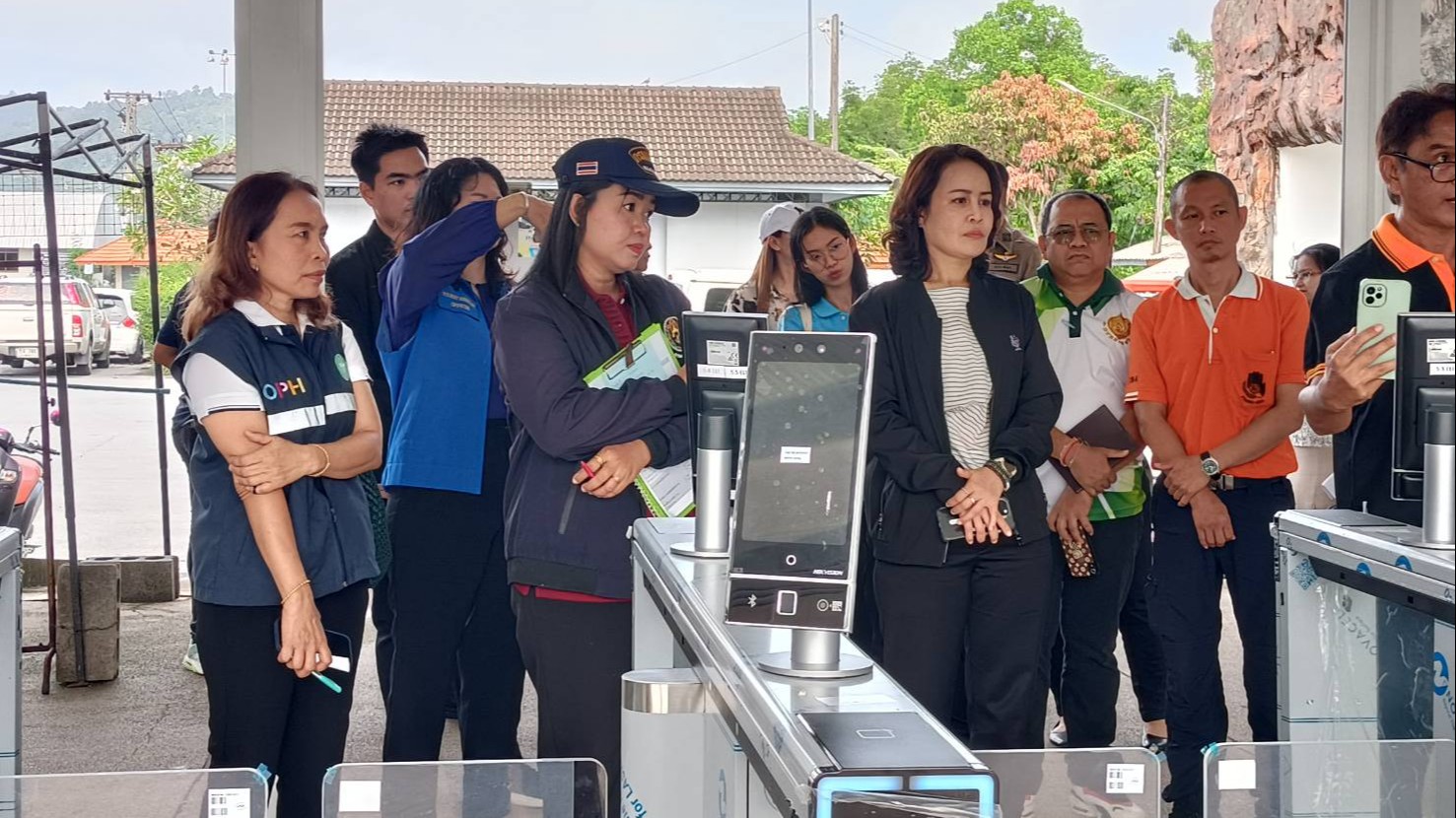 หัวหน้ากลุ่มงานควบคุมโรคไม่ติดต่อ สุขภาพจิตและยาเสพติด เข้าร่วมการอบรมการใช้งานอุปกรณ์ตามโครงการท่าเทียบเรืออัจฉริยะจังหวัดพังงา (Phang Nga Smart Piers)