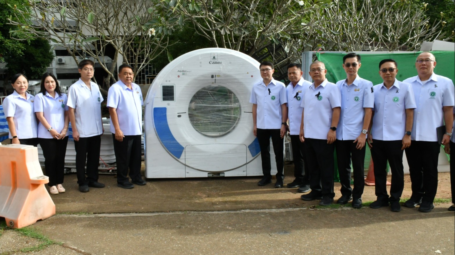 รมช.วรโชติ ลงพื้นที่จังหวัดน่าน ตรวจสอบความเสียหาย อาคาร และครุภัณฑ์จากเหตุอุทกภัย