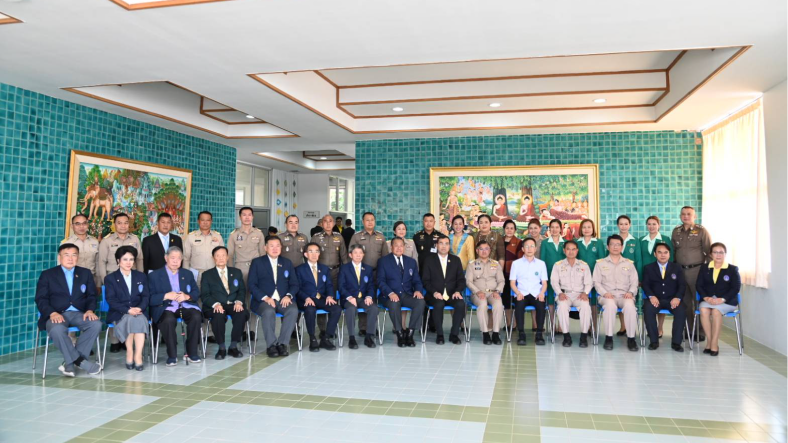 องคมนตรี ติดตามการพัฒนางานโรงพยาบาลสมเด็จพระยุพราชด่านซ้าย จังหวัดเลย