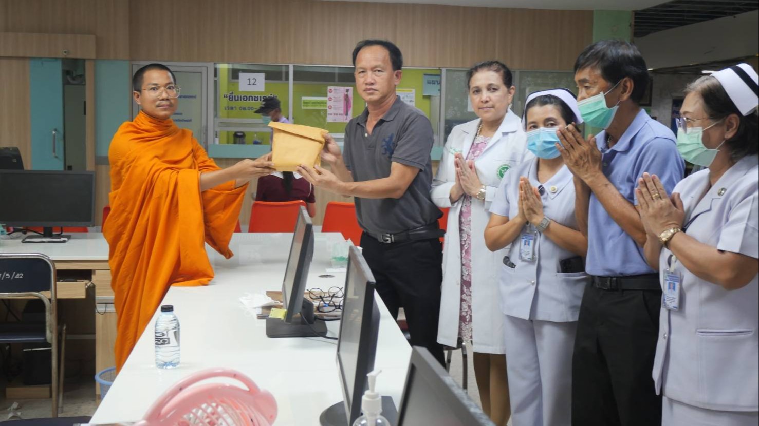 โรงพยาบาลพังงารับมอบเงินบริจาค “โครงการปรับปรุงแผนกงานผู้ป่วยนอก โรงพยาบาลพังงา”