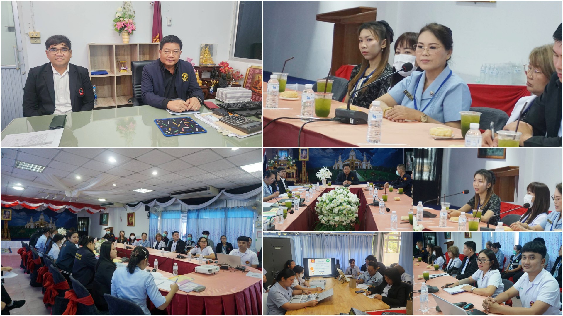 รพ.ร้อยเอ็ด ร่วมตรวจประเมินคุณภาพและมาตรฐานหน่วยบริการสุขภาพปฐมภูมิ เรือนจำจังหว...