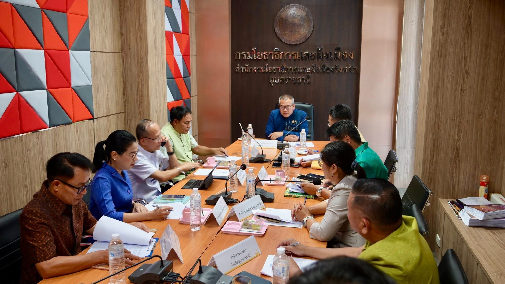 นพ.สสจ.อุบลฯ ร่วมประชุม  คณะกรรมการสรรหาและคัดเลือกผู้ทรงคุณวุฒิใน อ.ก.พ. จังหวัดอุบลราชธานี แทนตำแหน่งว่าง