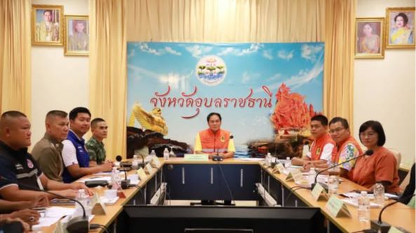 สา’สุขอุบลฯ ประชุมคณะกรรมการเฉพาะกิจศูนย์ปฏิบัติการป้องกันและลดอุบัติเหตุทางถนนช่วงเทศกาลสงกรานต์ พ.ศ. 2568