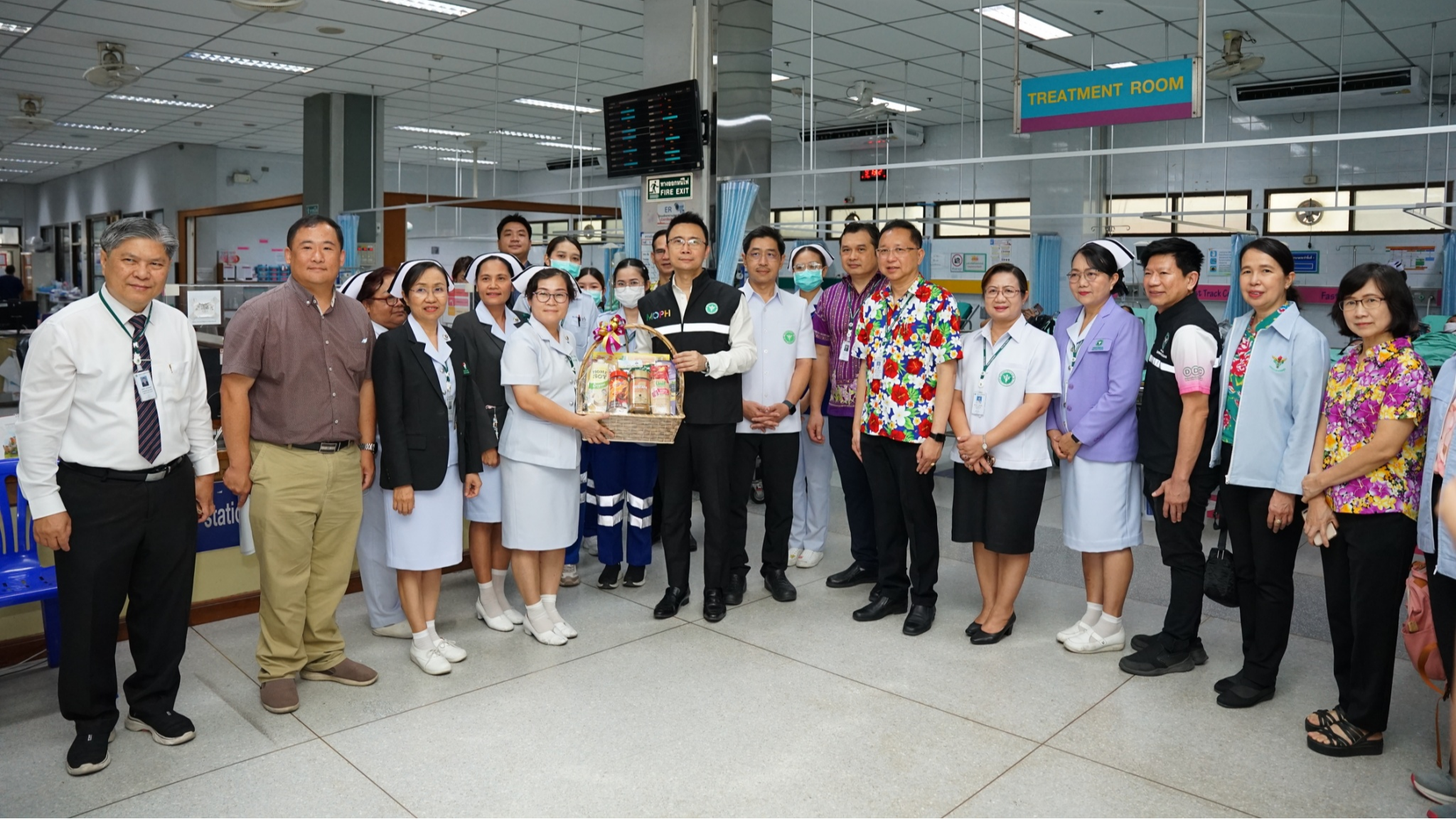 โรงพยาบาลขอนแก่น ร่วมให้การต้อนรับ นายแพทย์เอกชัย เพียรศรีวัชรา ผู้ตรวจราชการกระ...