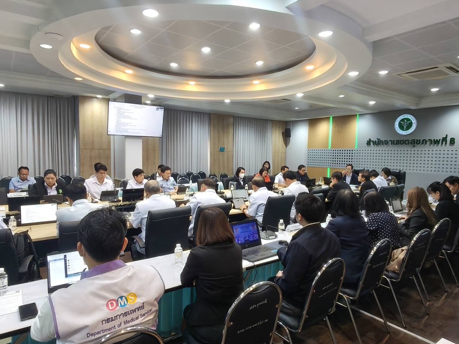 โรงพยาบาลหนองคาย ; ประชุมคณะกรรมการบริหารเขตสุขภาพที่ 8 และเจ้าหน้าที่ผู้เกี่ยวข้อง ครั้งที่ 1/2568