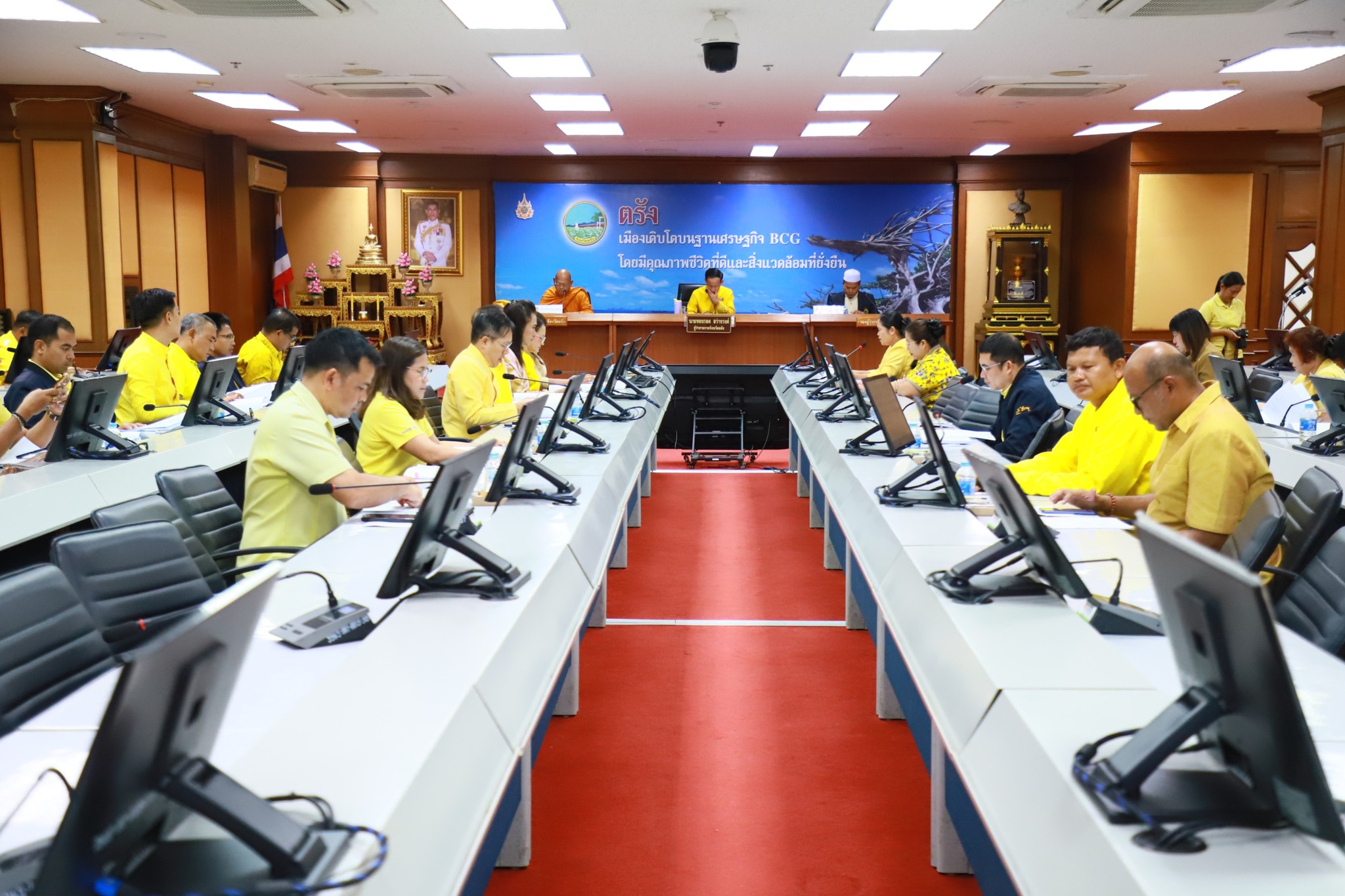 สธ.ตรัง ร่วมประชุมคณะอนุกรรมการส่งเสริมคุณธรรมระดับจังหวัดตรัง ครั้งที่ ๒/๒๕๖๘
