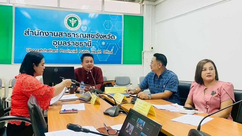 สา‘สุขอุบล เป็นประธานในการเปิดการประกวดคัดเลือกต้นแบบชุมชนรอบรู้ด้านสุขภาพ  (หมู...