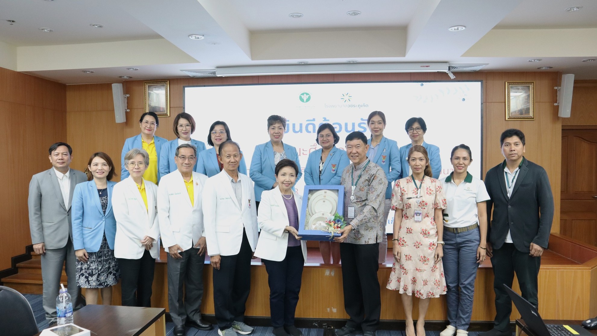 ต้อนรับคณะศึกษาดูงานจากคลินิกศูนย์แพทย์พัฒนา