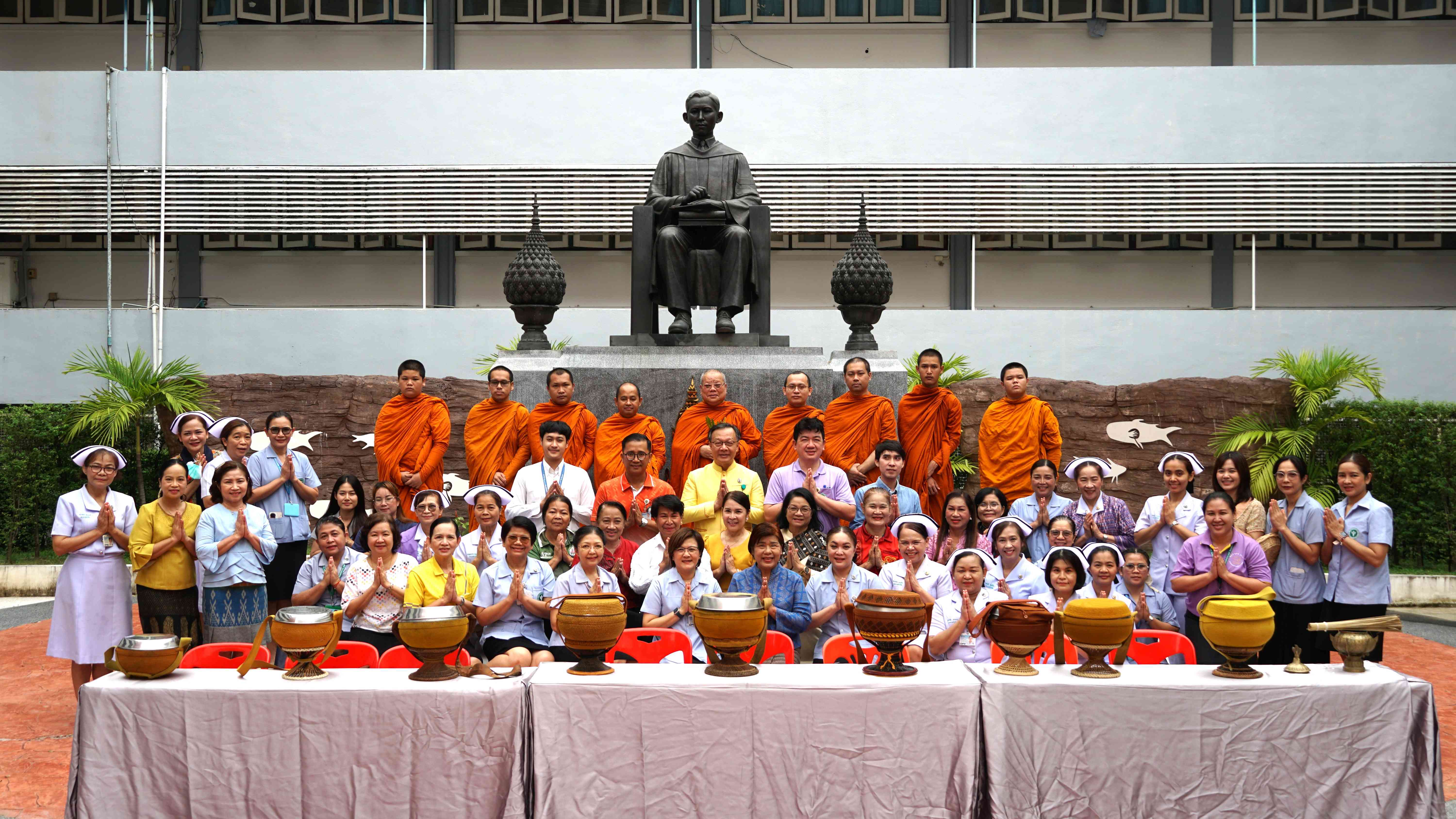 รพ.สรรพสิทธิประสงค์ จัดกิจกรรมเส้นทางบุญประจำเดือนกันยายน 2568