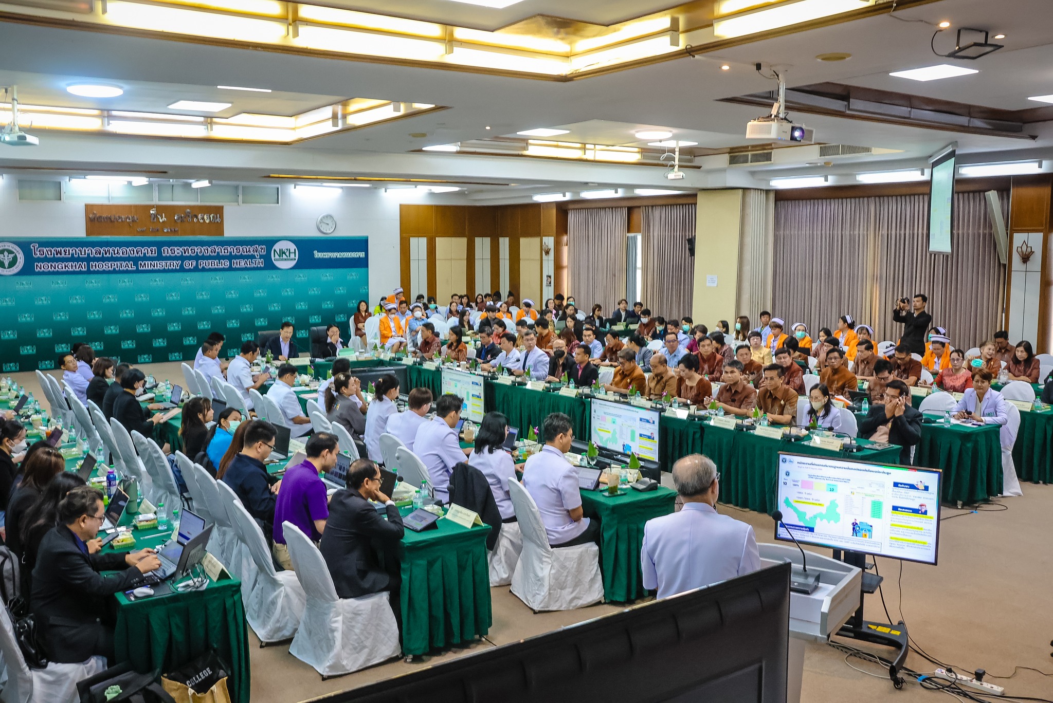 โรงพยาบาลหนองคาย ; รับฟังสรุปผลการตรวจราชการและนิเทศงาน กรณีปกติ รอบที่ 2/2568