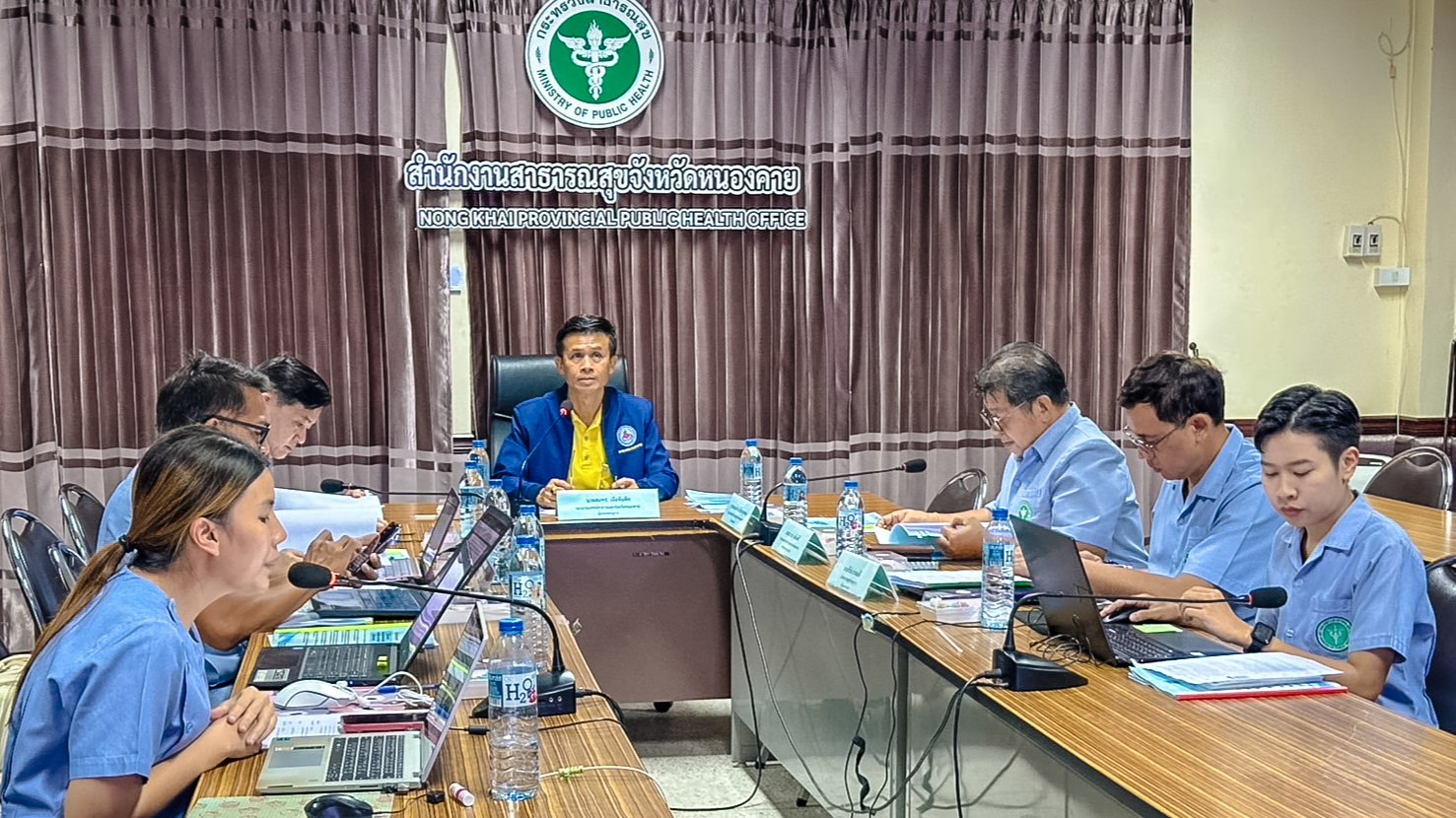 สสจ.หนองคาย ประชุมคณะกรรมการส่งเสริมและสนับสนุน อสม. จังหวัดหนองคาย ครั้งที่ 7/2568