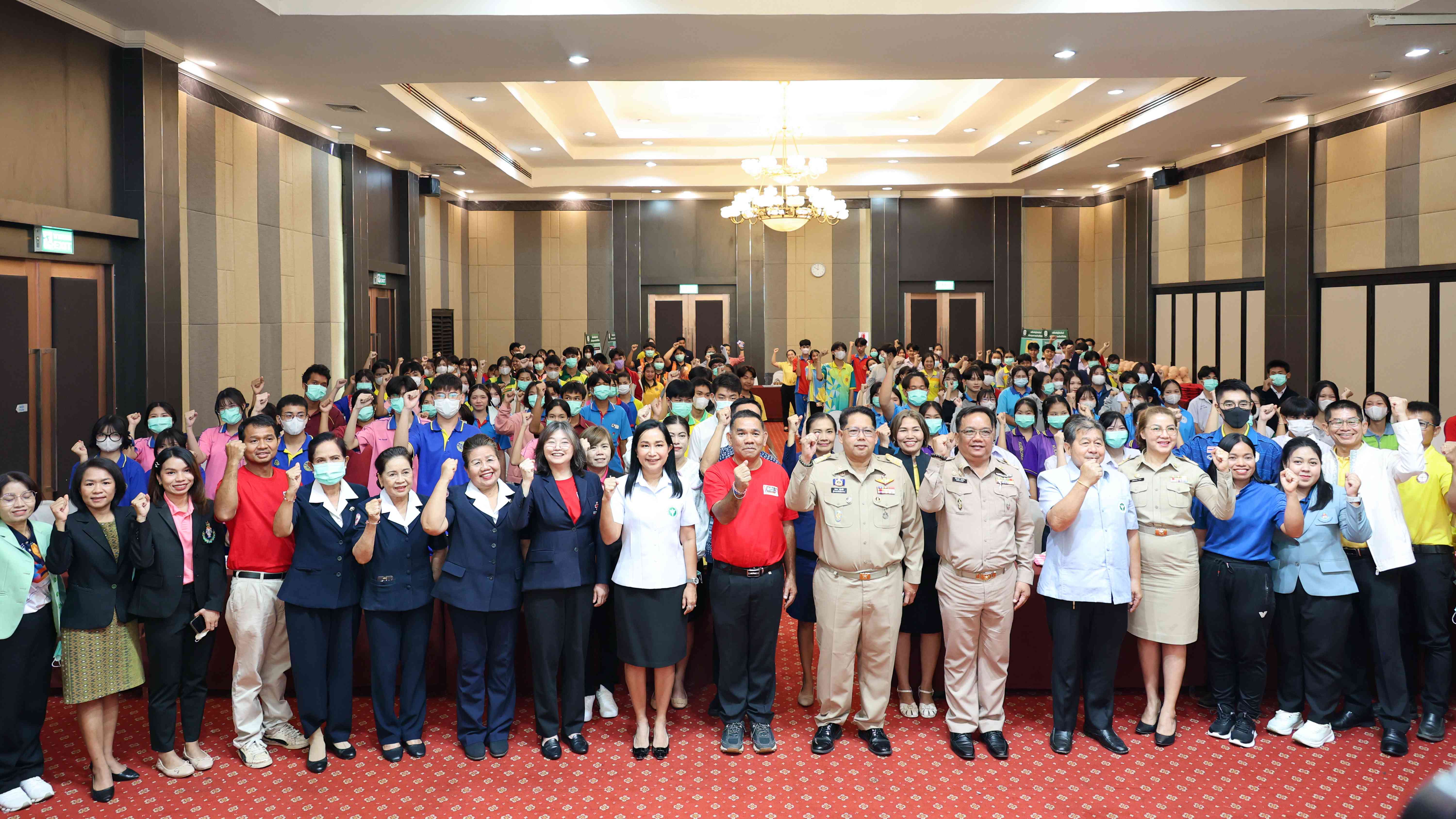สสจ.หนองคาย ร่วมพิธีเปิดการอบรม “ทำดี ทำง่าย ให้เลือด” โครงการเครือเจริญโภคภัณฑ์...