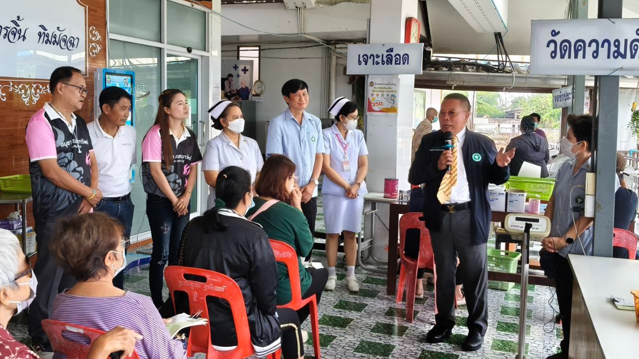 รมช.อนุชา ตรวจเยี่ยมโรงพยาบาลห้วยพลู จังหวัดนครปฐม