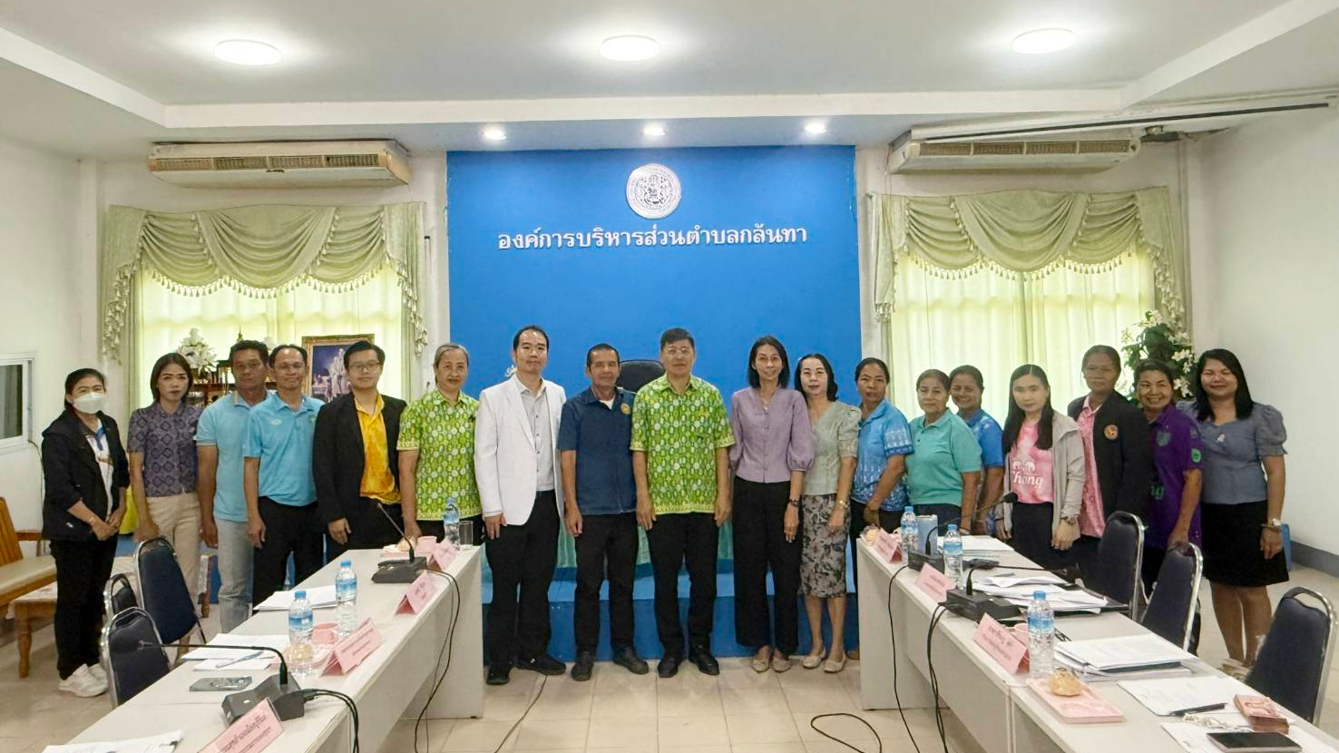 รพ.บุรีรัมย์ ร่วมการประชุมคณะกรรมการกองทุนหลักประกันสุขภาพองค์การบริหารส่วนตำบลกลันทา ครั้งที่ 2/2568