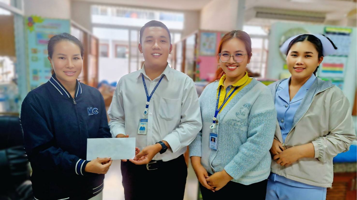 ขอขอบคุณ ร้านโชคสมใจ 2  บริจาคเงิน จำนวน 20,000 บาท