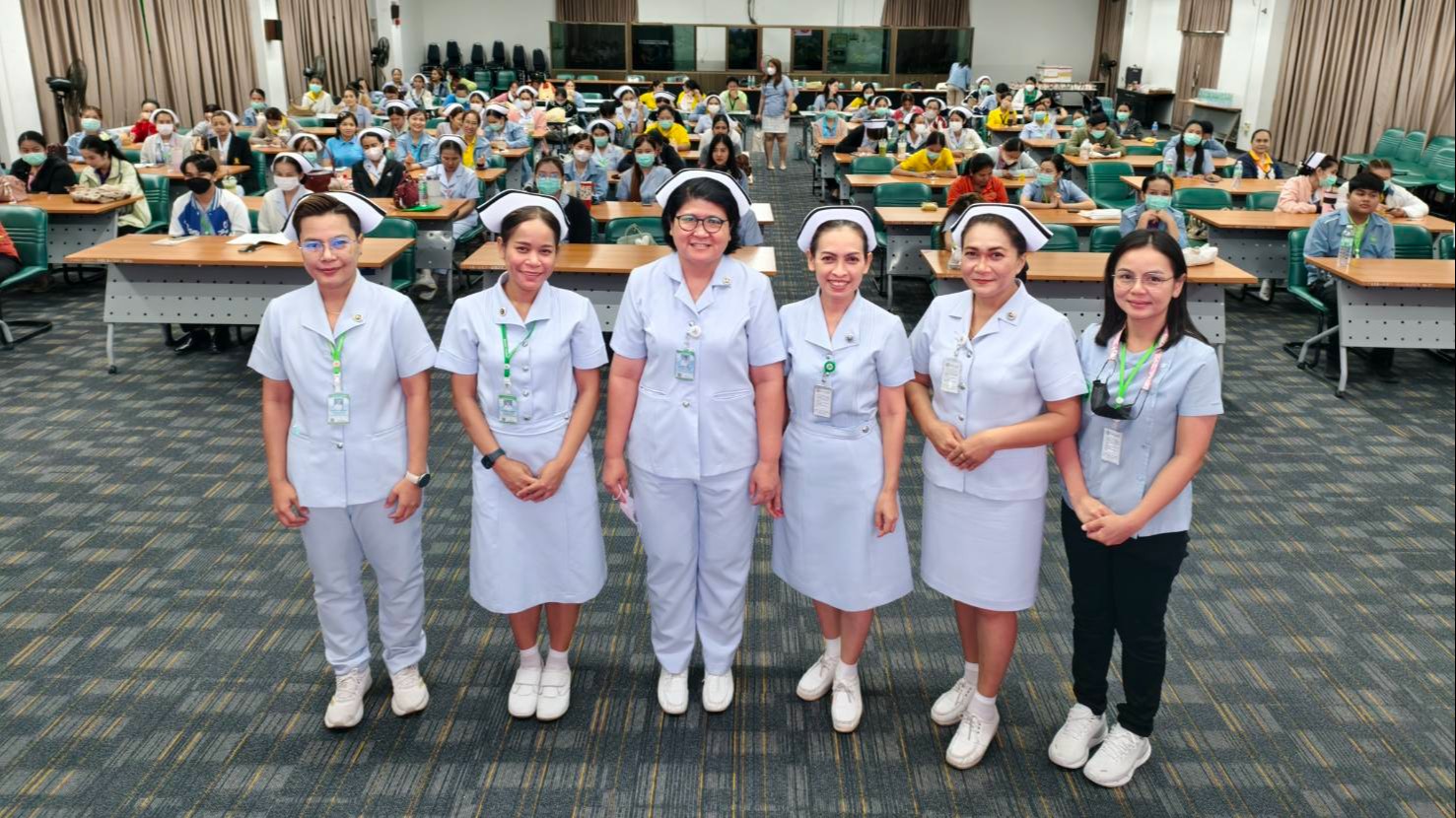 งานป้องกันและควบคุมการติดเชื้อในโรงพยาบาล รพ.บุรีรัมย์ จัดโครงการฟื้นฟูความรู้ด้...