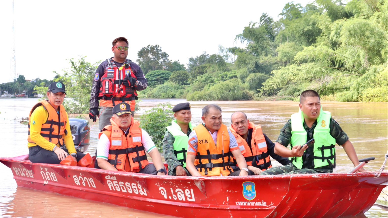 สสจ.เลย ลงพื้นที่ติดตามสถานการณ์น้ำท่วม จากเหตุพายุดีเปรสชัน “หนองฟ้า”