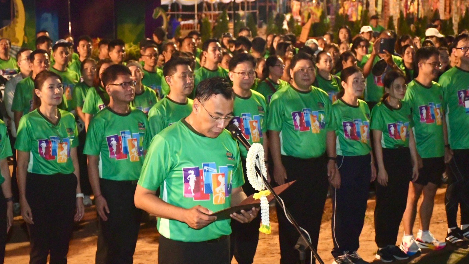 โรงพยาบาลสิรินธร จังหวัดขอนแก่น ร่วมกิจกรรม “แสงนำใจไทยทั้งชาติ เดิน วิ่ง ปั่น ป้องกันอัมพาต ครั้งที่ 11 เฉลิมพระเกียรติ”