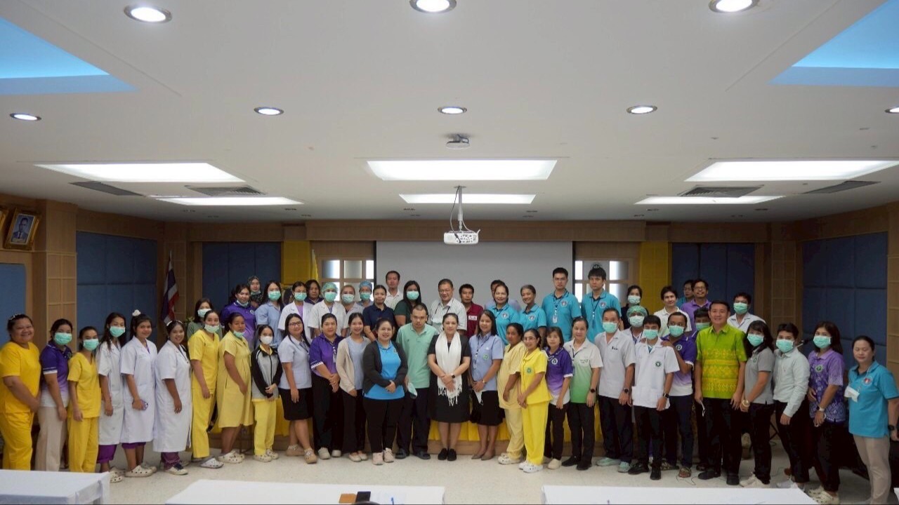 โรงพยาบาลพังงา จัดโครงการอบรมการช่วยฟื้นคืนชีพสำหรับบุคลากรโรงพยาบาลพังงา ประจำปีงบประมาณ 2568