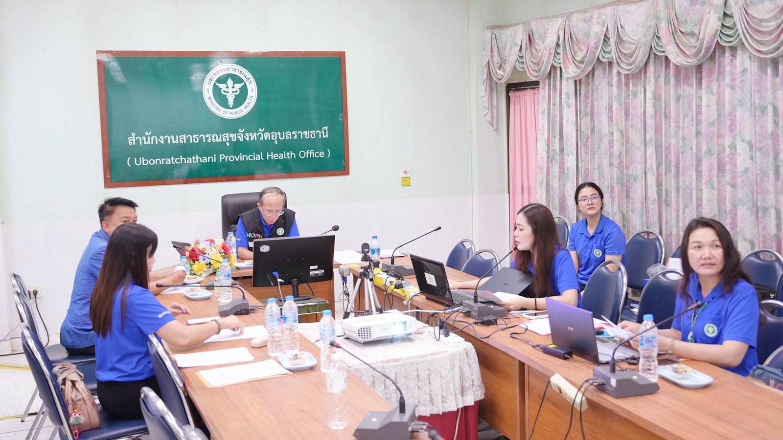 นพ.สสจ.อุบลฯ ประธานการประชุมคณะกรรมการคัดเลือกบุคคลเพื่อแต่งตั้ง (ย้าย) ตำแหน่งป...