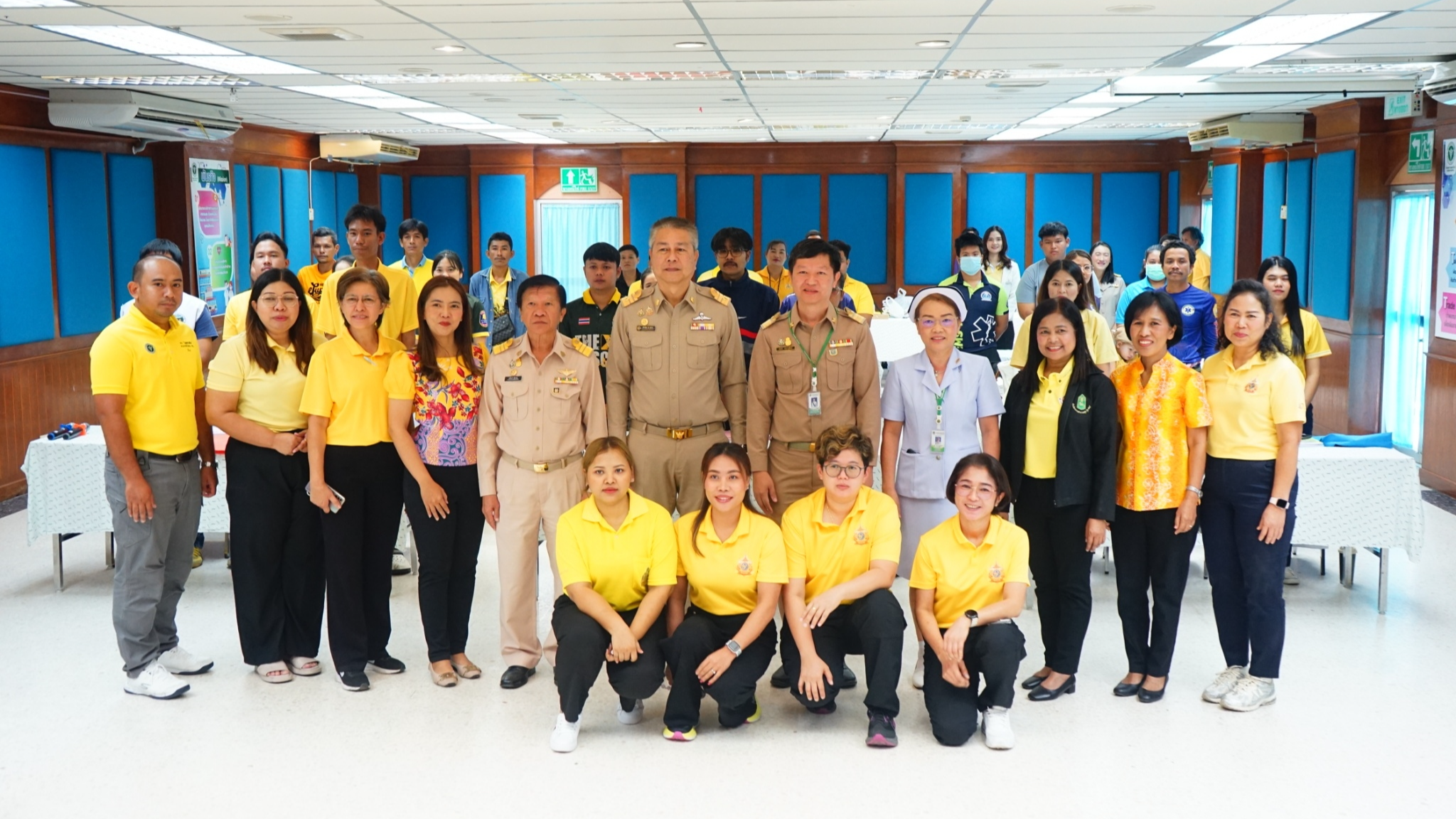 โรงพยาบาลตะกั่วป่า จัดทีมวิทยากรให้ความรู้ “โครงการบริหารจัดการระบบการแพทย์ฉุกเฉ...