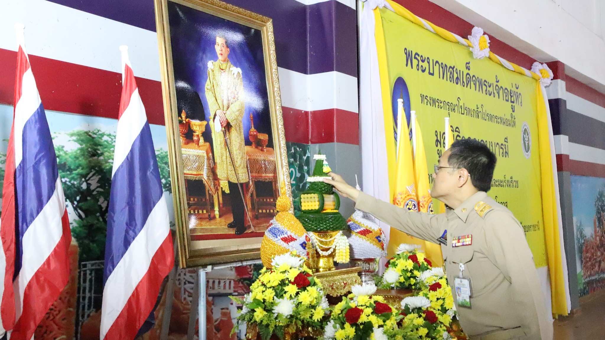 พิธีเปิด “โครงการคัดกรองมะเร็งเต้านม โดยเครื่องเอกซเรย์เต้านมเคลื่อนที่ (Mammogram) และโครงการคัดกรองมะเร็งนรีเวช ปีงบประมาณ 2568