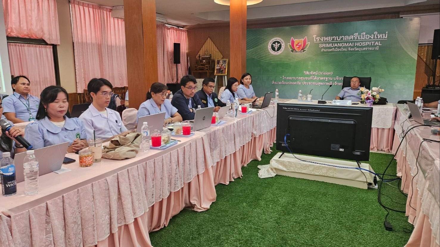 สา’สุขอุบลฯ จัดทีมออกนิเทศติดตามผลการดำเนินงานหน่วยงานสาธารณสุขในพื้นที่ เขตพื้นที่สาธารณสุขที่ 2