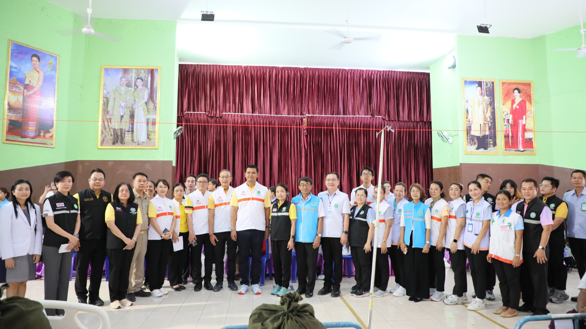โรงพยาบาลสมเด็จพระยุพราชเดชอุดม ร่วมต้อนรับ  รัฐมนตรีช่วยว่าการกระทรวงสาธารณสุข และรองปลัดกระทรวงสาธารณสุข  ในโอกาสลงพื้นที่จังหวัดอุบลราชธานี