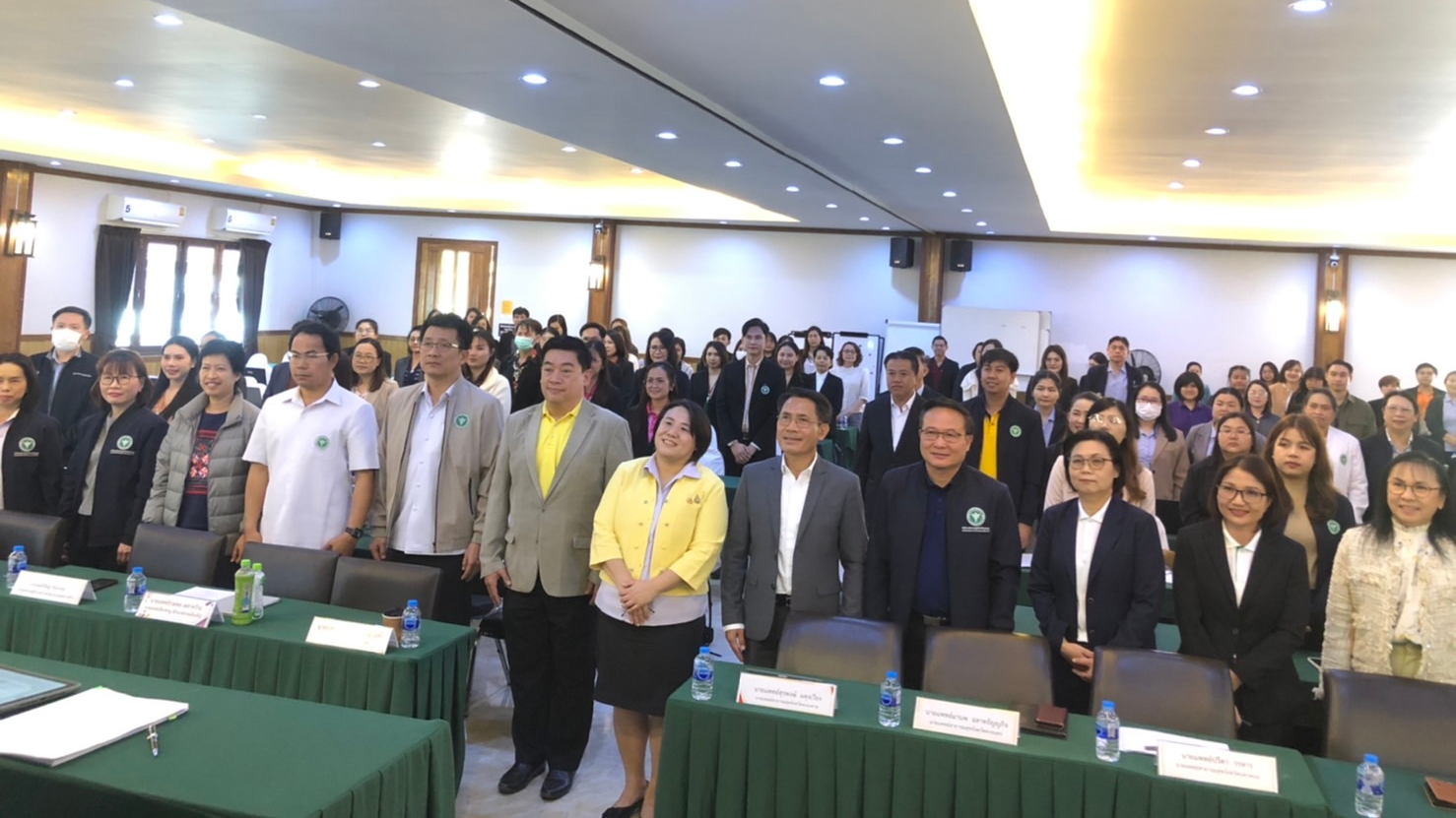 นพ.สสจ.หนองคาย ร่วมโครงการประชุมเชิงปฏิบัติการพัฒนาศักยภาพบุคลากรด้านการบริหารแล...