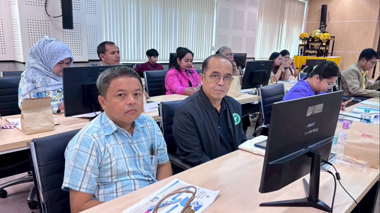 รองนายแพทย์สาธารณสุขจังหวัดพังงา เข้าร่วมประชุมติดตามเร่งรัดการเบิกจ่ายงบประมาณและการใช้จ่ายภาครัฐ ประจำปีงบประมาณ พ.ศ. 2568 ครั้งที่ 6/2568