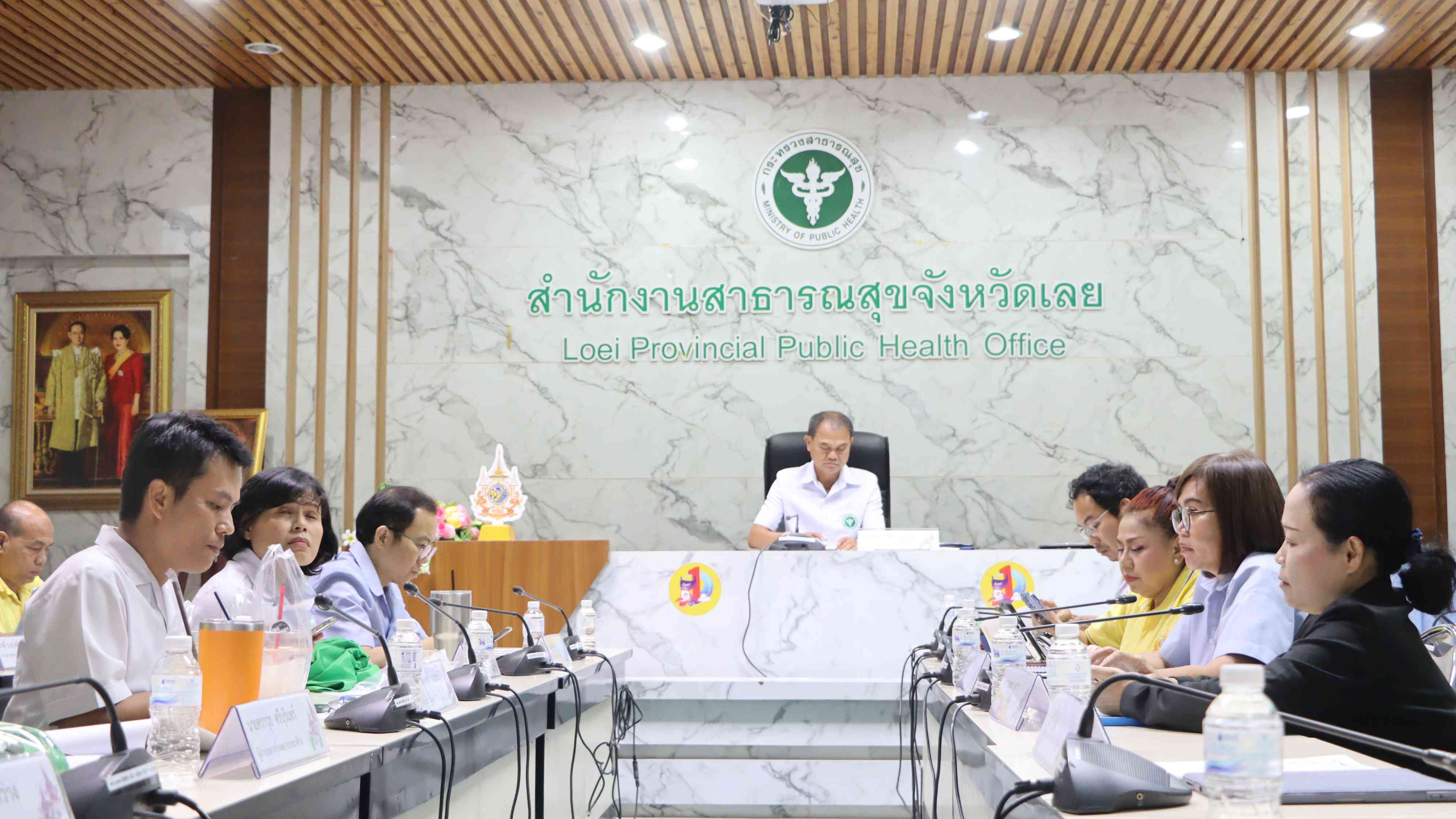 สสจ.เลย ประชุม กวป. ครั้งที่ 7/2568  มอบเกียรติบัตรเชิดชูเกียรติ