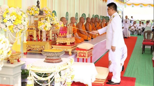 รพ.แม่สอด เข้าร่วมพิธีปลูก “พระศรีมหาโพธิทศมราชบพิตร”