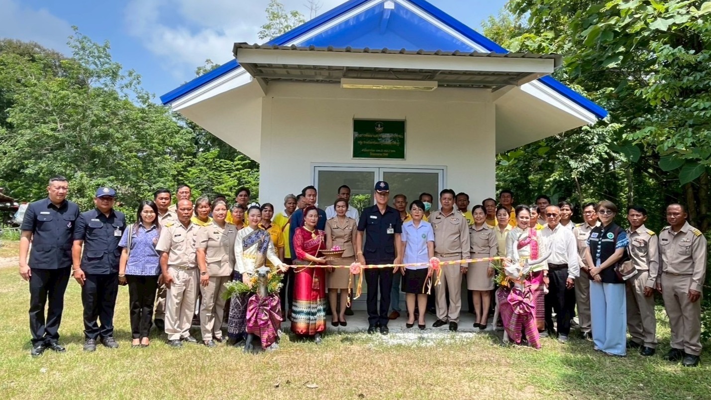 สสจ.หนองคาย ร่วมโครงการเกษตรผสมผสานตามแนวพระราชดำริ