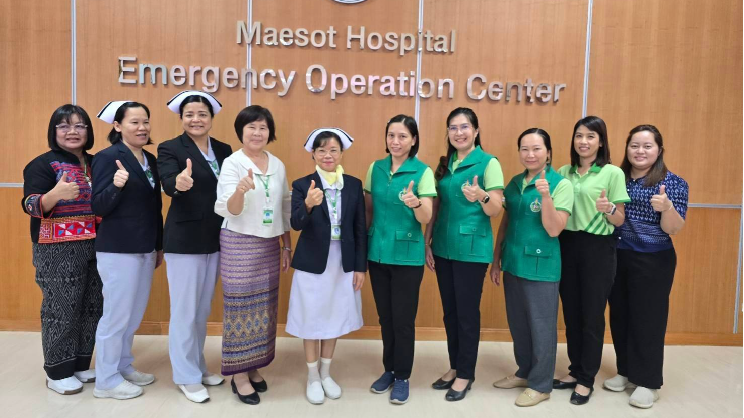 ประธานสมาคมแม่บ้านสาธารณสุข สาขาอำเภอแม่สอด จัดประชุมสมาชิกแม่บ้านสาธารณสุข