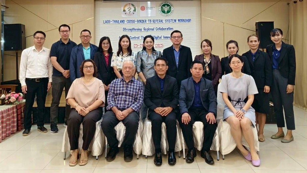 นพ.สสจ.หนองคาย เปิดการประชุม Laos-Thailand Cross Border TB Referral System