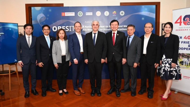 กรมควบคุมโรค ร่วมเวทีสถานทูตเดนมาร์ก ขับเคลื่อนการรับมือ “โรคอ้วนและเบาหวาน” สู่สุขภาพไทยที่ยั่งยืน
