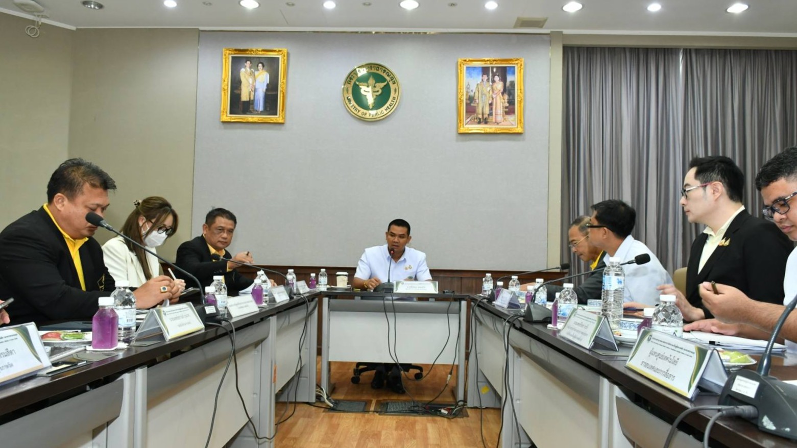รมช.ชัยชนะ เดชเดโช ร่วมประชุมกับผู้บริหารหน่วยงานในกำกับ