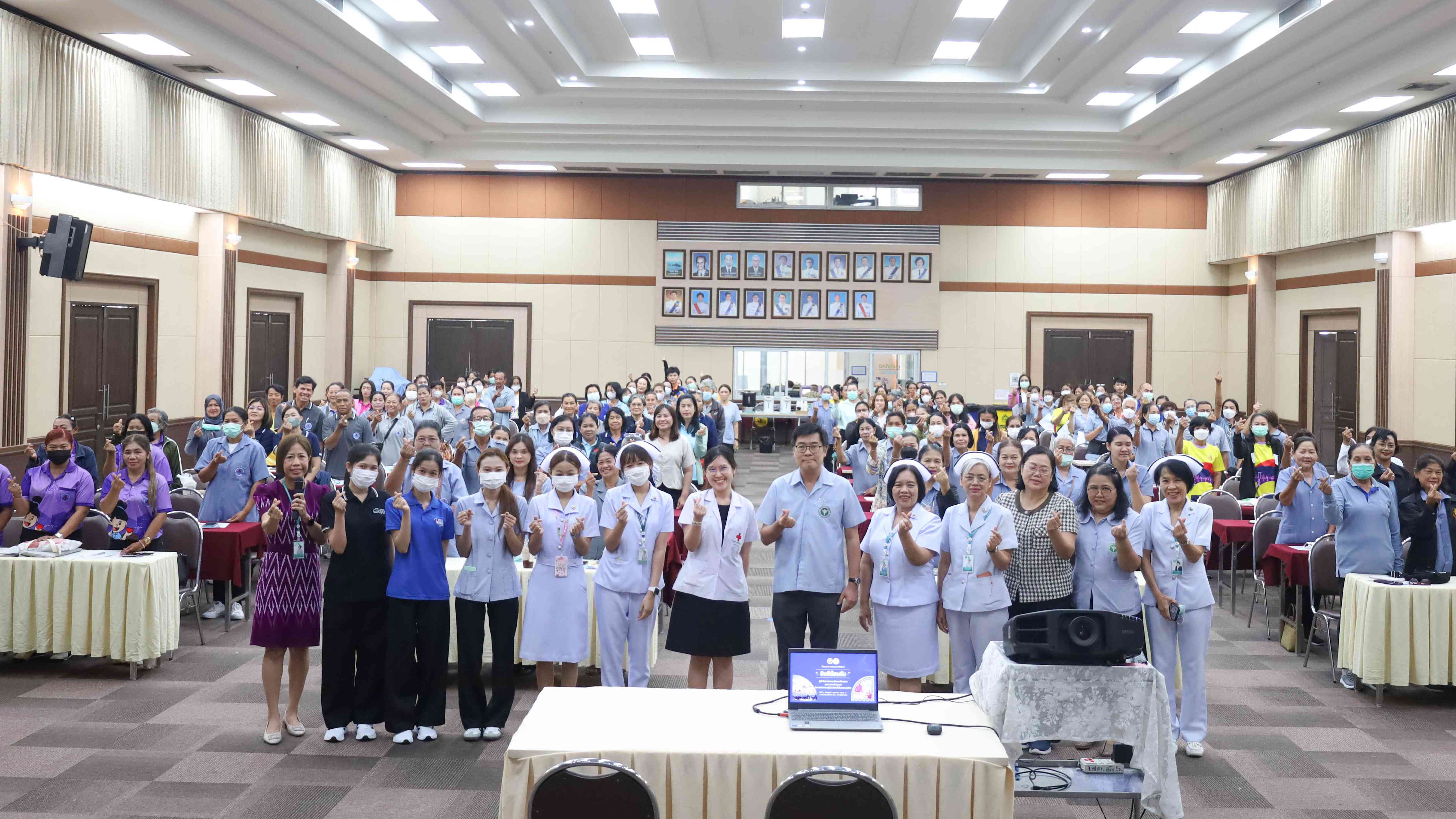 โรงพยาบาลประจวบคีรีขันธ์ จัดโครงการพัฒนาศักยภาพบุคลากรระดับชุมชนในการคัดกรองผู้ป่วยติดเชื้อในกระแสเลือด