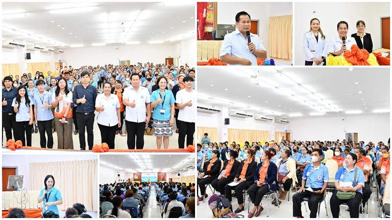 “สสจ.กาฬสินธุ์” อบรมอาสาสมัครสาธารณสุขประจำหมู่บ้าน เรื่องการใช้เครื่องมือการคัดกรองด้วยวาจาและความรู้เรื่องโรคพยาธิใบไม้ตับและมะเร็งท่อน้ำดี ณ ห้องประชุมม่านเมฆา ชั้น 3 ตึกอำนวยการ โรงพยาบาลยางตลาด อำเภอยางตลาด จังหวัดกาฬสินธุ์
