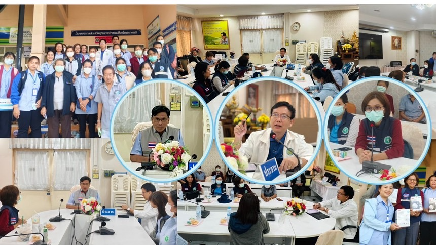 สสจ.สมุทรปราการ คัดกรองประเมินการสัมผัสและอาการที่เกี่ยวข้องกับมลพิษอากาศ (หมอกค...