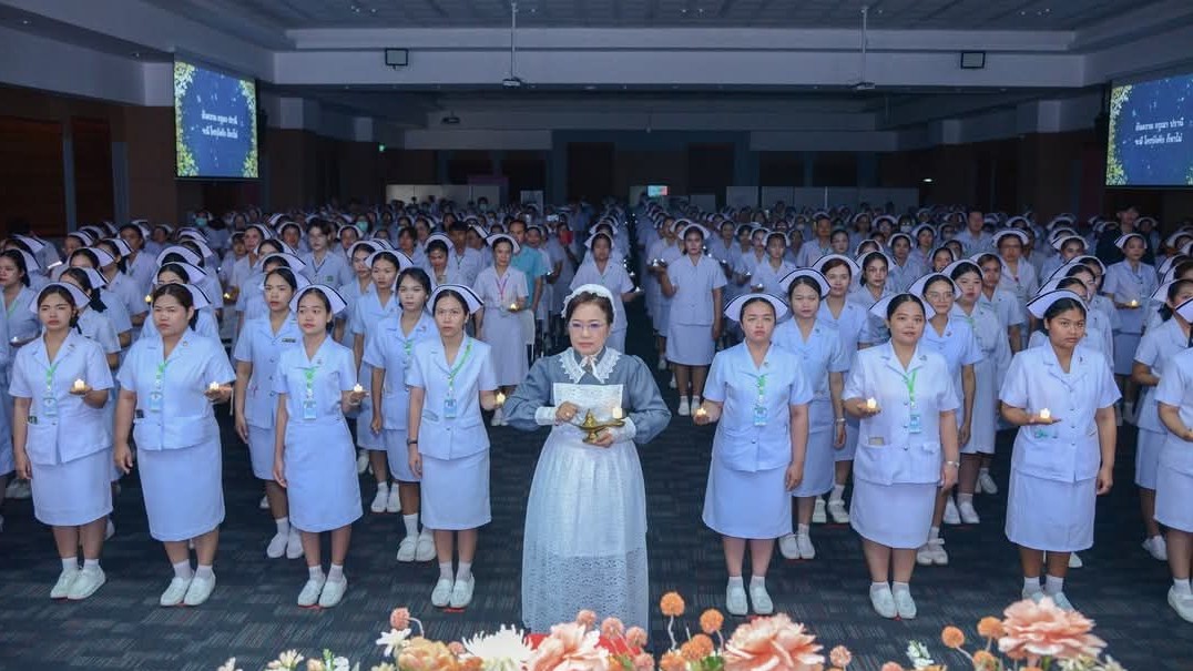 พยาบาลจังหวัดบุรีรัมย์ ร่วมเฉลิมฉลอง“วันพยาบาลสากล” พยาบาลคืออนาคต ใส่ใจพยาบาล พัฒนาสุขภาพสู่เศรษฐกิจ “OUR NURSES OUR FUTURE CARING FOR NURSES STRENGTHENS ECONOMIES”