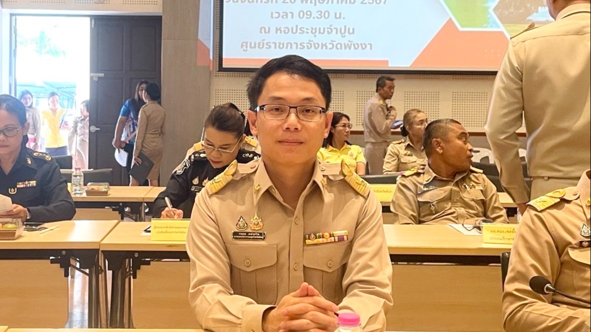 นายแพทย์สาธารณสุขจังหวัดพังงา เข้าร่วมประชุมคณะกรมการจังหวัดพังงา ครั้งที่ 5/2568