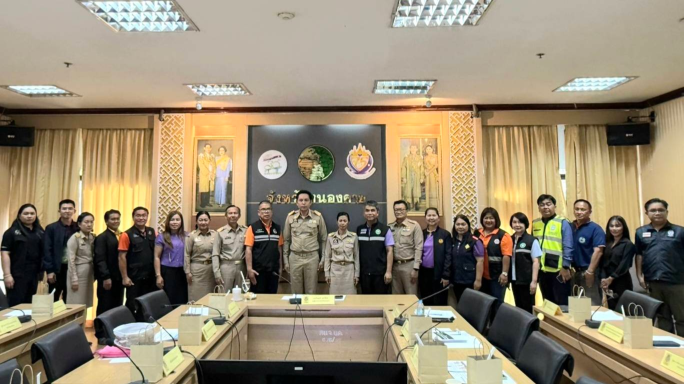 หนองคาย ประชุมเข้ม 7 วันอันตราย ช่วงเทศกาลสงกรานต์ บาดเจ็บสะสม 176 ราย เสียชีวิต 2 ราย