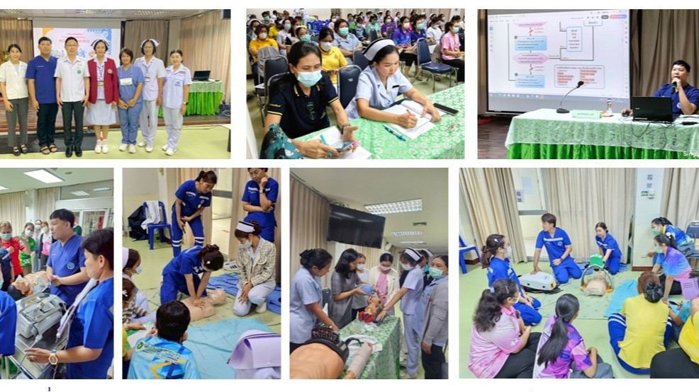 ผู้อำนวยการโรงพยาบาลสิงห์บุรี ประธานเปิดการประชุมเชิงปฏิบัติการช่วยฟื้นคืนชีพขั้นสูง มุ่งเน้น ผู้ร่วมประชุมมีทักษะในการพัฒนาช่วยชีวิตผู้ป่วยได้รวดเร็วและมีประสิทธิภาพ